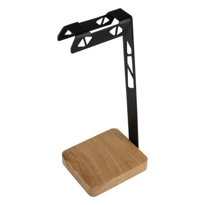 ABK Design Headphone Stand, Headphone Holder Premium , Gaming Headset Holder, Handcrafted Wood Steel Headphones Stand for Desk