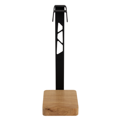 ABK Design Headphone Stand, Headphone Holder Premium , Gaming Headset Holder, Handcrafted Wood Steel Headphones Stand for Desk