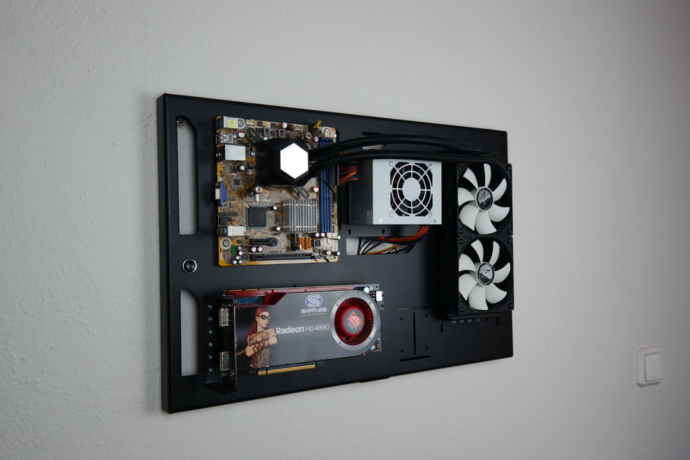 Computer Hardware Wall Wall Mounted Computer Case, Wall Mount Pc Case, Wall Mount Pc Chassis ...