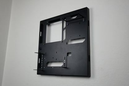 Mini ITX Wall Computer Case, Wall Mount Pc, Space Case, Custom Computer Case, Double Radiator,