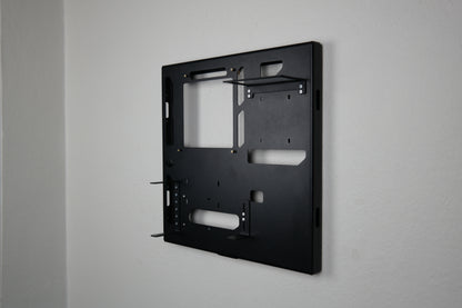 Mini ITX Wall Computer Case, Wall Mount Pc, Space Case, Custom Computer Case, Double Radiator,