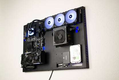 Exclusive Wall Computer Enclosure - Handcrafted for Performance, Computer Wall Mount